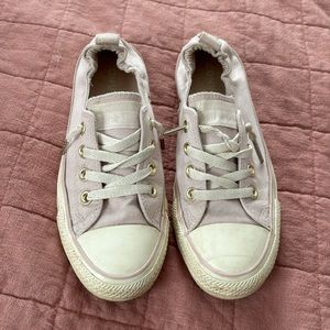 Light Pink Converse women’s sneakers. Size 7.5.